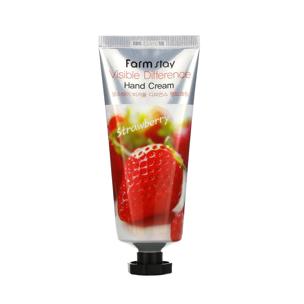 FARM STAY Visible Difference Hand Cream Strawberry 100g